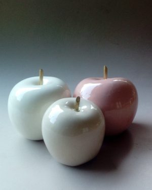 juego manzanas blanco